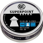 RWS AIRGUN .22 CALIBER, 200 SUPERPOINT PELLETS