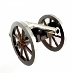 TRADITIONS (CN8021) MINI NAPOLEON III, NICKEL, 50CAL CANNON