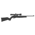 RUGER 10/22 BLACK SCOPED W/CASE