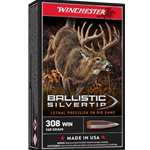 WINCHESTER 308 WIN 168GR BALLISTIC SILVERTIP