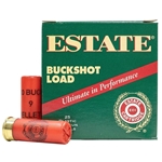 ESTATE BUCKSHOT 12GA X 2 3/4", 00 BUCK (HV12BK25 00)