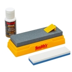 SMITH'S 51328 Smith's Combination Benchstone Kit w/Honing Solution
