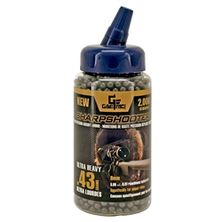 CROSMAN GAMEFACE SHARPSHOOTER HEAVY .43 G. AIRSOFT AMMO