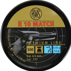 RWS COMPETITION 500 ROUNDS 7.0 GRAIN .177 CALIBER