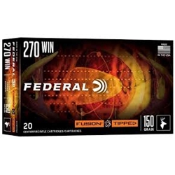 Federal (F270TFS2) FUSION TIPPED 270WIN, 150GR