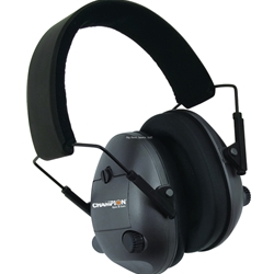 Champion ELECTRONIC EAR MUFFS BLACK