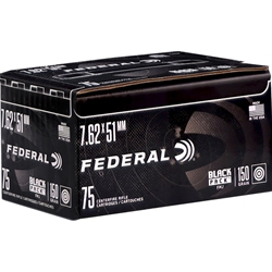 Federal 7.62X51 BLACK PACK