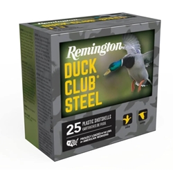 REMINGTON DUCK CLUB 12GA 3" #2 STEEL 1 1/4OZ