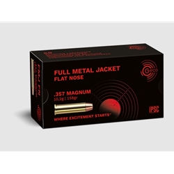 Geco 357 MAGNUM FMJ FLAT NOSE