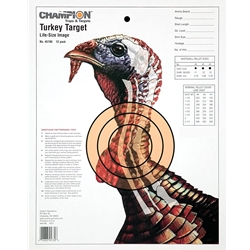 Champion TURKEY LIFESIZE TARGET (45780)