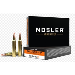 Nosler BALLISTIC TIP 223REM 55GR BTV (61025)