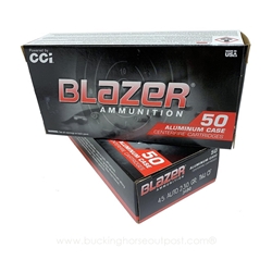 CCI BLAZER ALUMINUM 45 AUTO, 230GR, TMJ CF (CCI-3480)