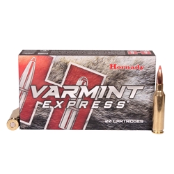 HORNADY VARMNT EXPRESS 6MM CREEDMOOR 87GR V-MAX (HOR-81393