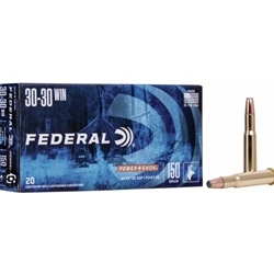 Federal POWER SHOK 30-30 WIN, 150GR SP, 3030A