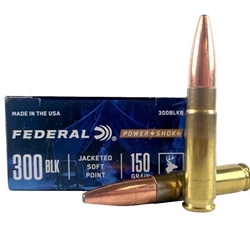 Federal POWER-SHOK 300 BLK, 150GR JSP, (300BLKB)