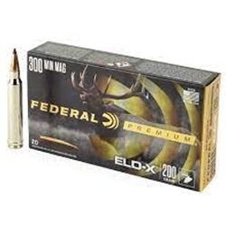 Federal PREMIUM 300 WIN MAG, 200GR ELD-X (P300WELDX1)