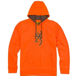 BROWNING BLAZE HOODIE TECH Browning Tech Blaze Orange Hoodie