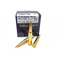 SELLIER&BELLOT 7.5X55 SWISS
