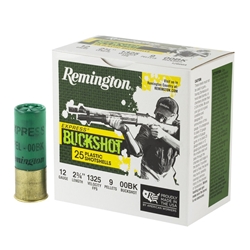 REMINGTON EXPRESS BUCKSHOT,12GA X 2 3/4" ,00BKREM-20411