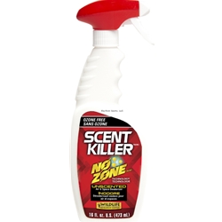 WILDLIFE RESEARCH 30953 NO-ZONE Wildlife Research Sent Killer No-Zone Unscented Air&Space Deoderizer Indoor 16 fl oz. (473 mL)