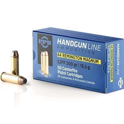 PPU PPH44MF 44 MAG 300 GR SJFP