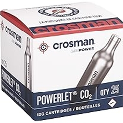 CROSMAN POWERLET 12G C02 CARTRIDGES 25PK (CRS-2311)