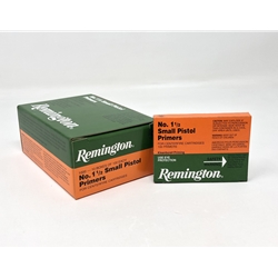 REMINGTON NO. 1 1/2 SMALL PISTOL PRIMERS (REM-22600)
