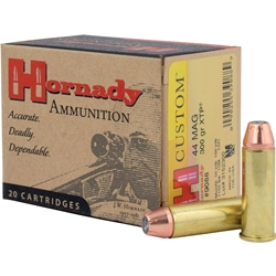 HORNADY CUSTOM JHP/XTP 44MAG ,300GR (HOR-9088)