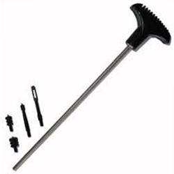 HOPPES 9 ONE-PIECE UNIVERSAL PISTOL GUN CLEANING ROD (P22) Hoppe's 9, One-Piece Universal Pistol Gun Cleaning Rod, Ball Bearing Swivel Handle