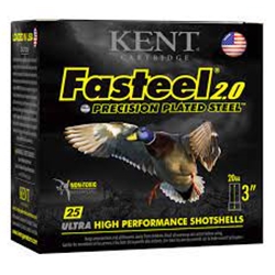 Kent Cartridge FASTEEL + , 20GA X 3", #2X4 (K203FSP28-2X4)
