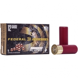 Federal Ammunition P15400 FEDERAL 00 BUCK COPPER Federal 00 Buck 9 pellet Premium copper plated