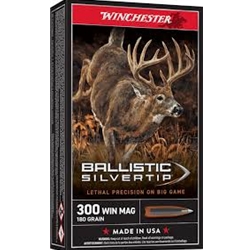 WINCHESTER (SBST300) BALLISTIC SILVERTIP, 300 WIN MAG, 180GR
